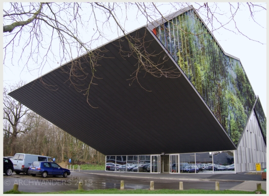 Amazing cantilevered music academy MWD in Dilbeek 1