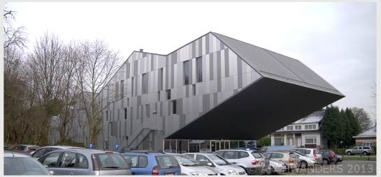Amazing cantilevered music academy MWD in Dilbeek 12