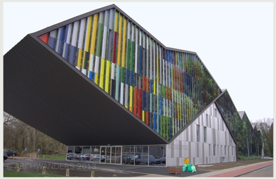 Amazing cantilevered music academy MWD in Dilbeek 3